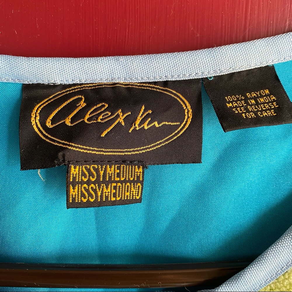 Vintage Patchwork Embroidered Cardigan Medium - image 4